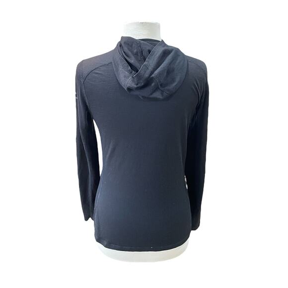 Icebreaker Simon Beck Merino BodyFit 200 Oasis Long Sleeve Hoodie Size Medium - Picture 2 of 11